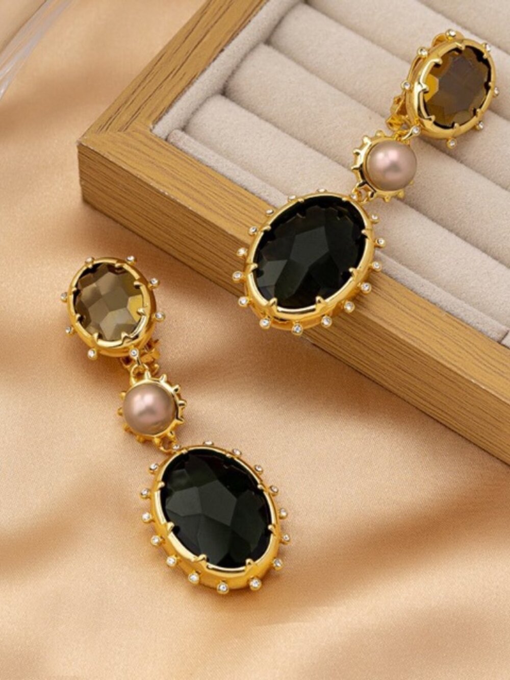Alexis Bittar Irregular Clip-On Earrings